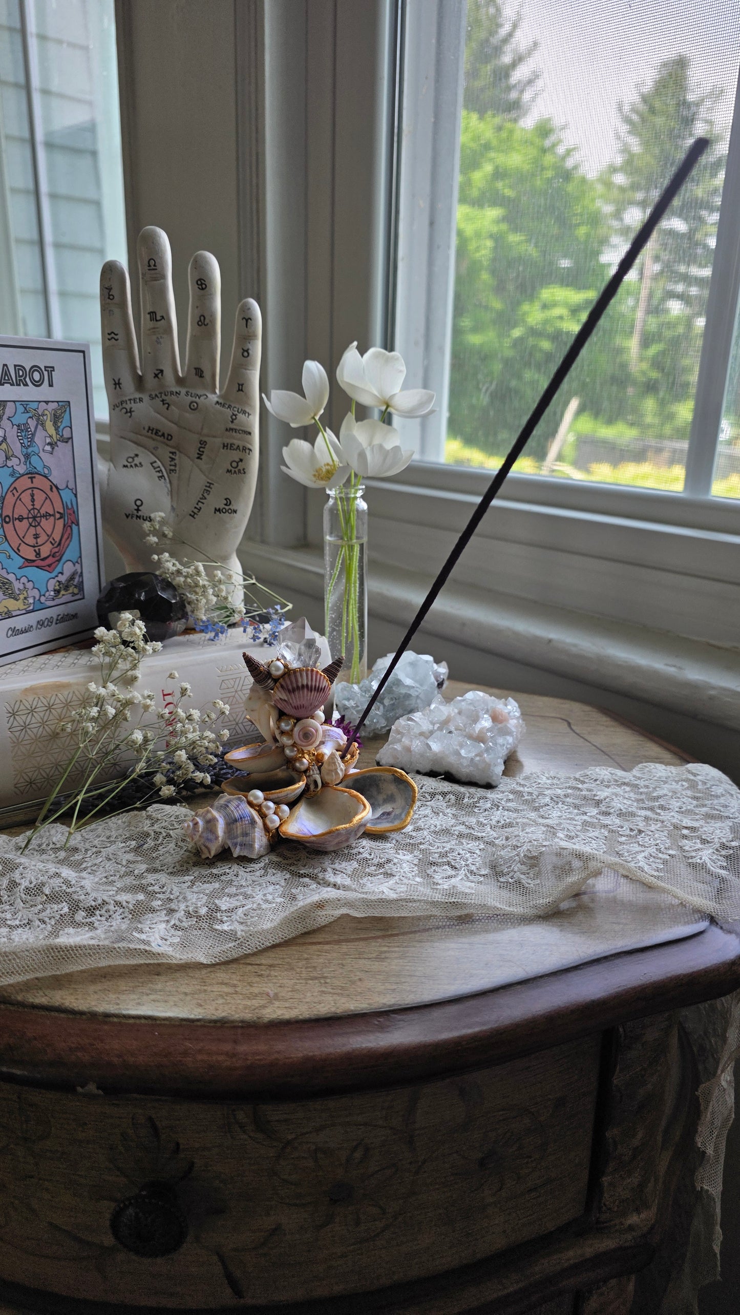 Aphrodite Real Shell Offering/Trinket Dish