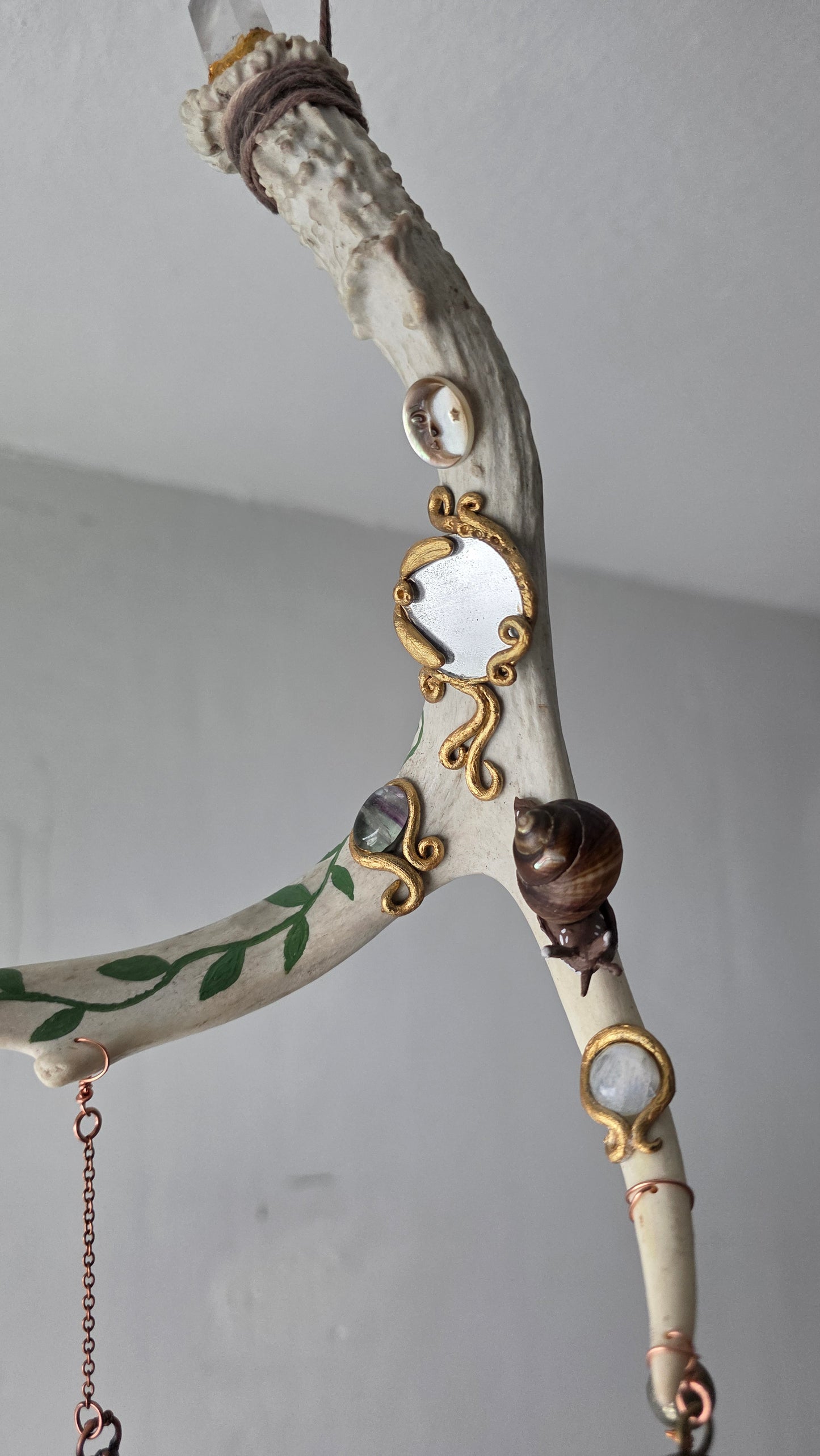 The Wanderer Antler Shed Hanging Decor