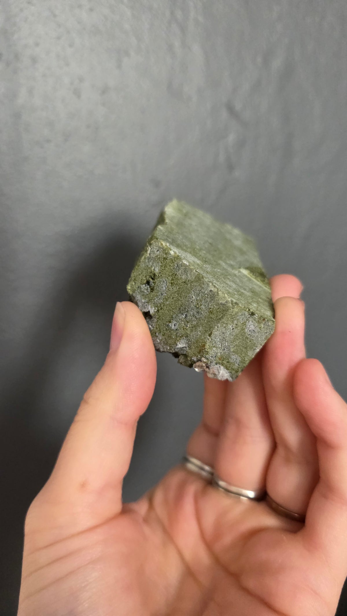 Epidote in Quartz