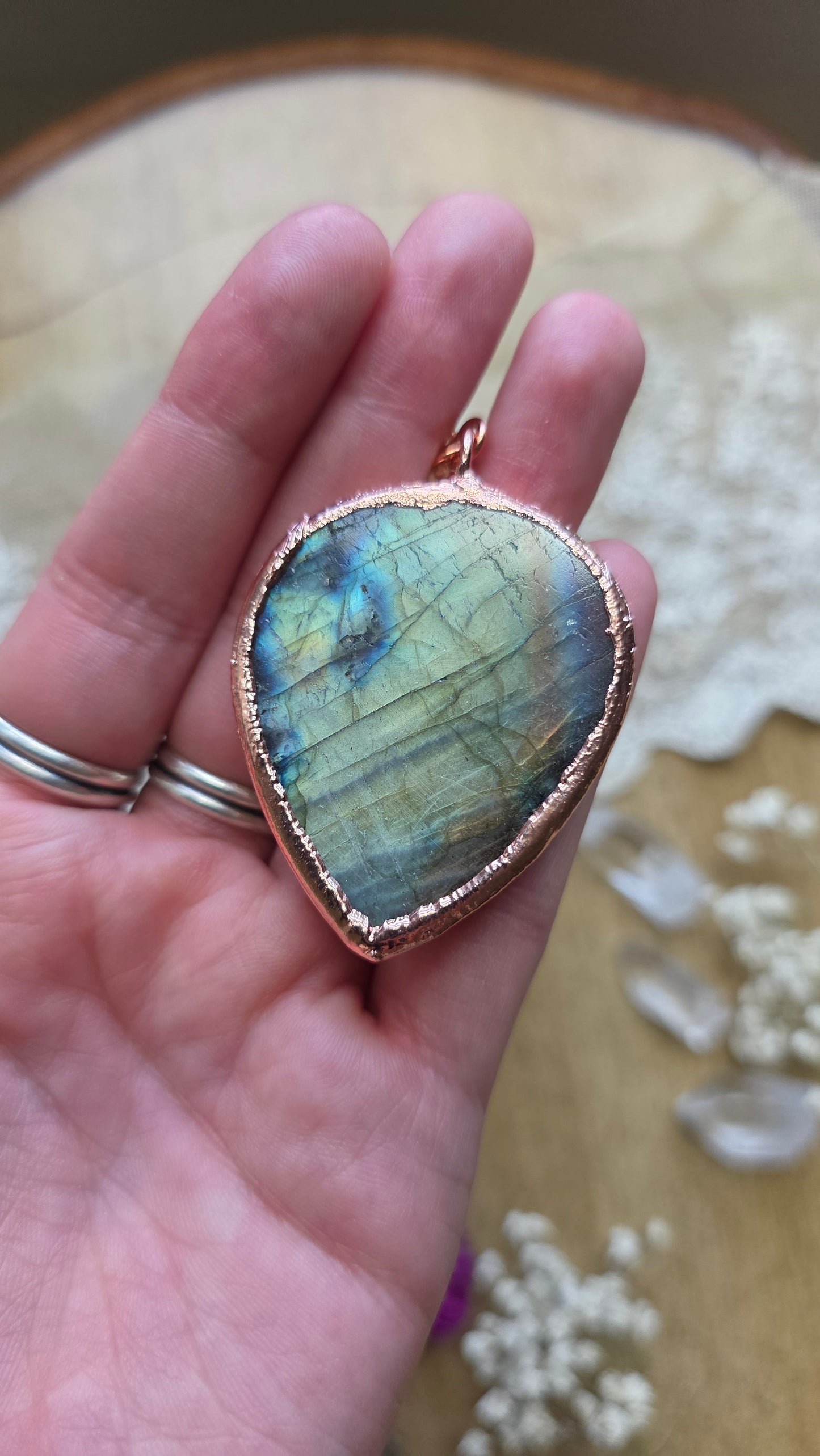 Labradorite Copper Necklace