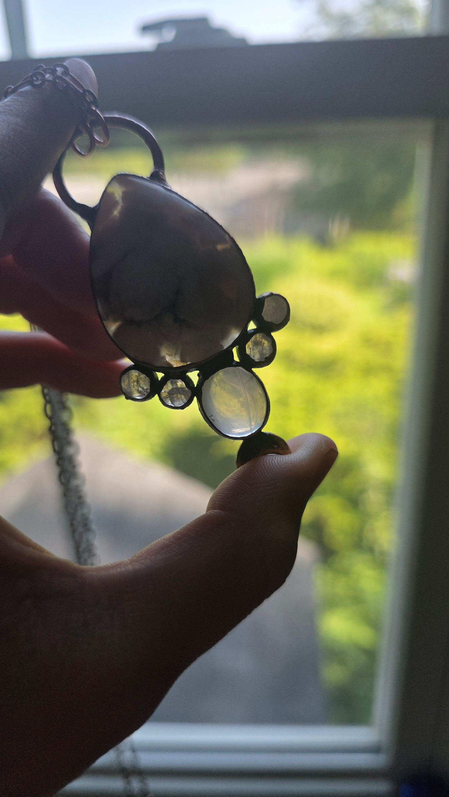 Floral Love: Flower Agate with Moonstone and Rose Quartz