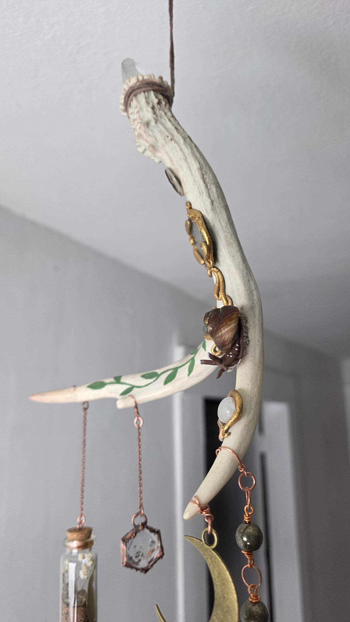 The Wanderer Antler Shed Hanging Decor
