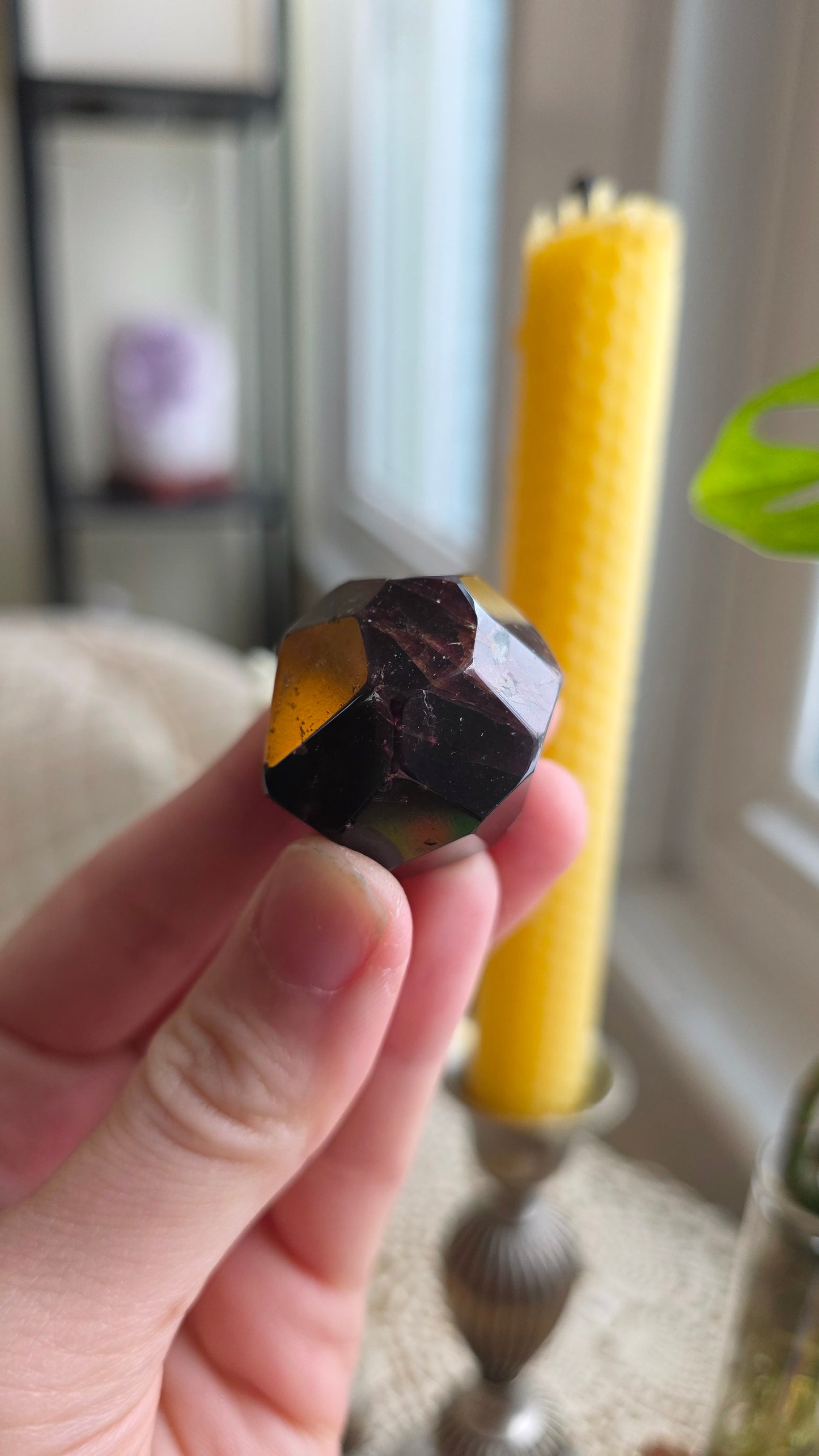 Raspberry Garnet Dodechahedron 9