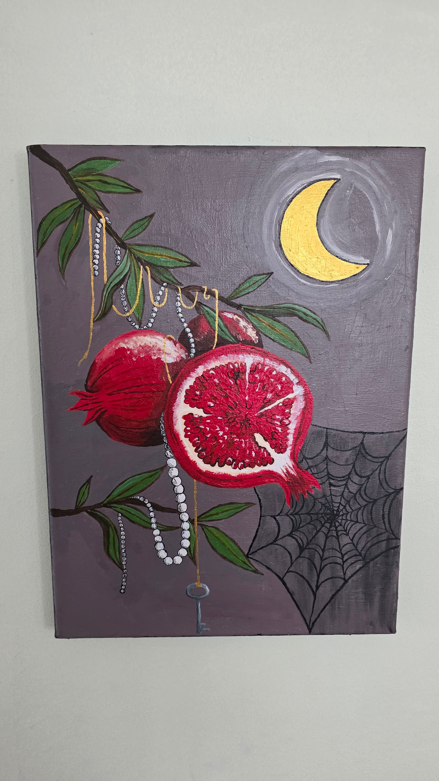 Original Acrylic on Canvas: Innocence Given.