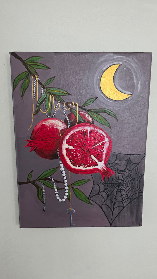 Original Acrylic on Canvas: Innocence Given.