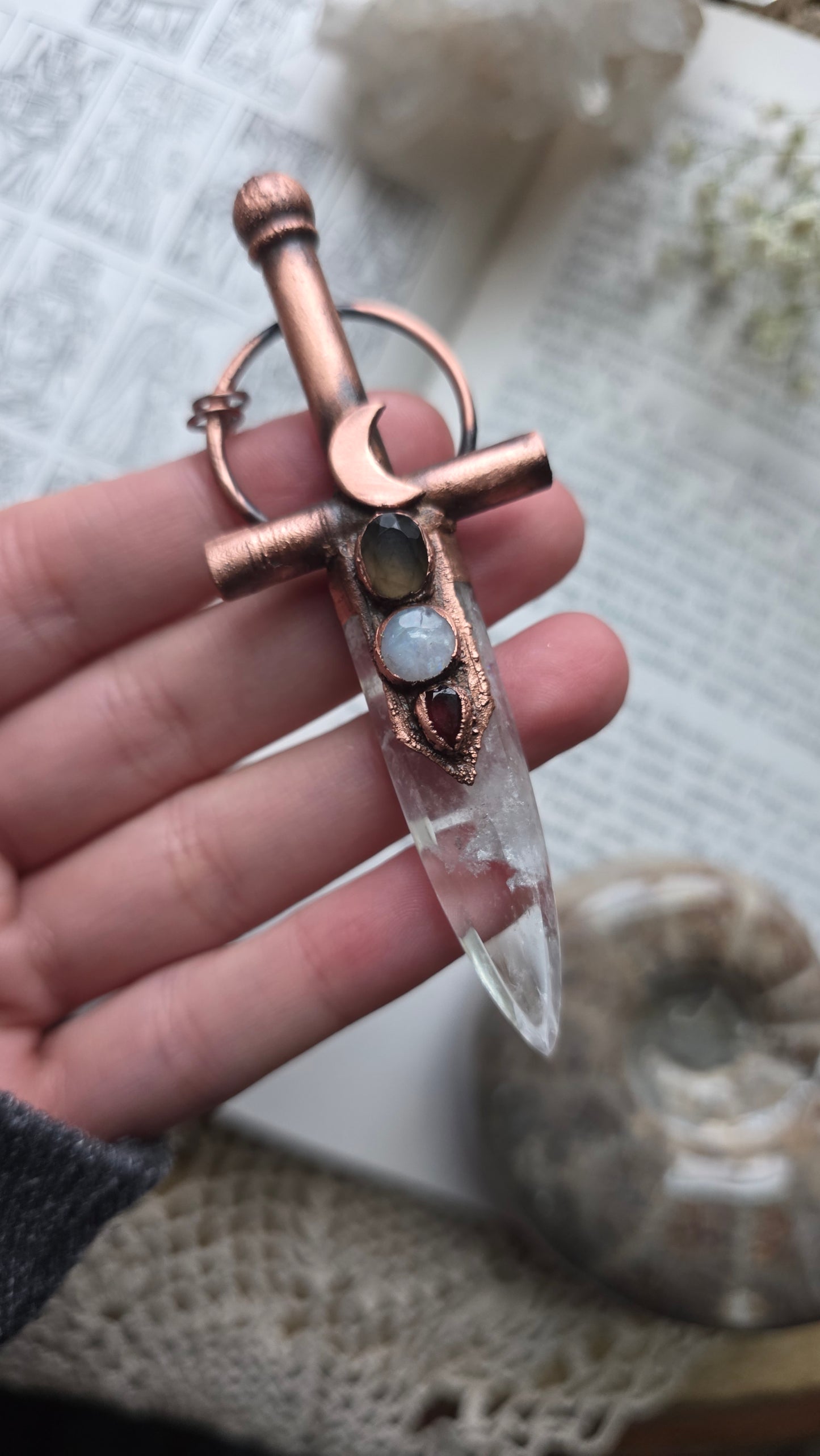 Celestial Warrior Pendant: Aisling