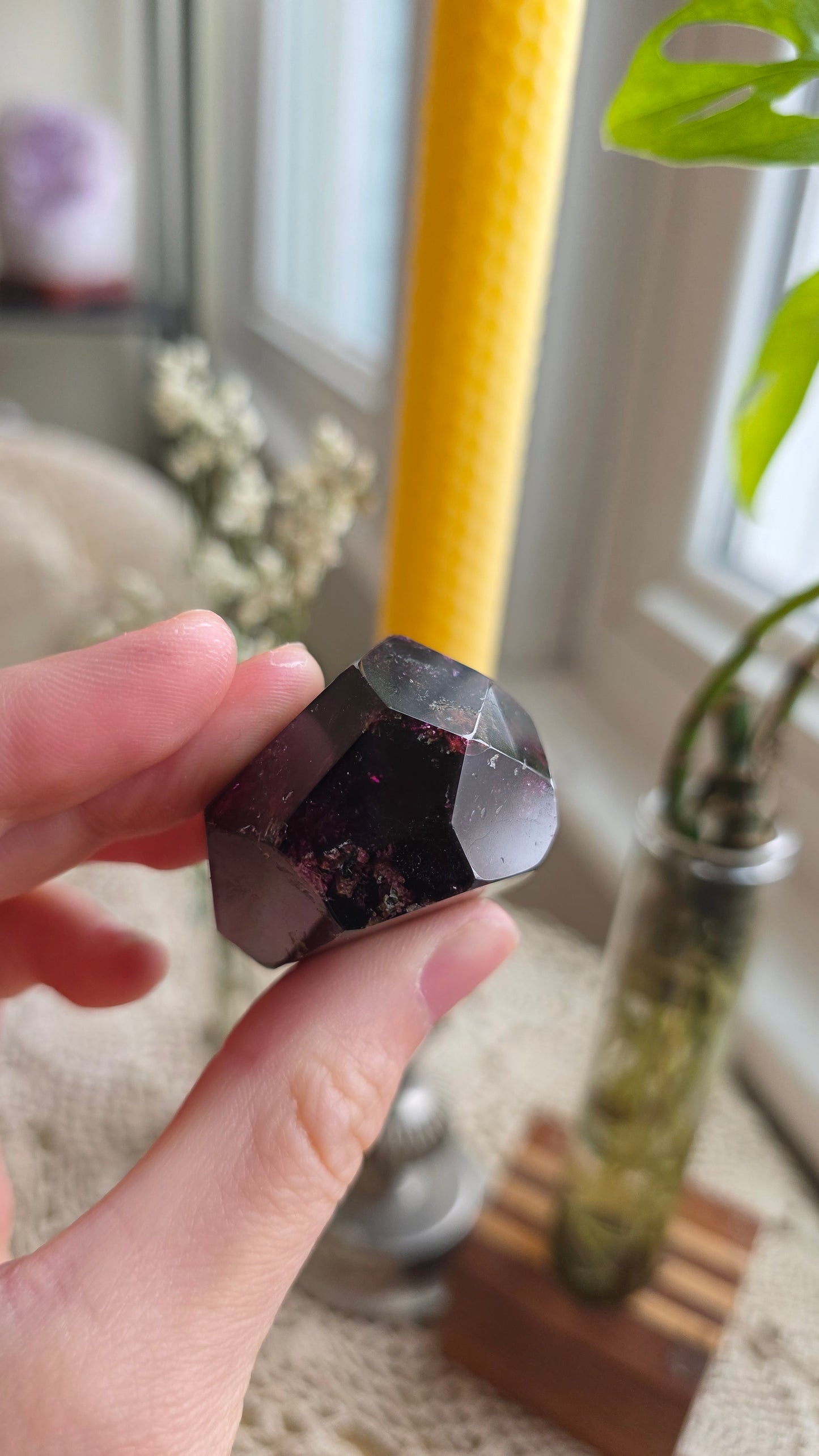 Raspberry Garnet Dodechahedron 7