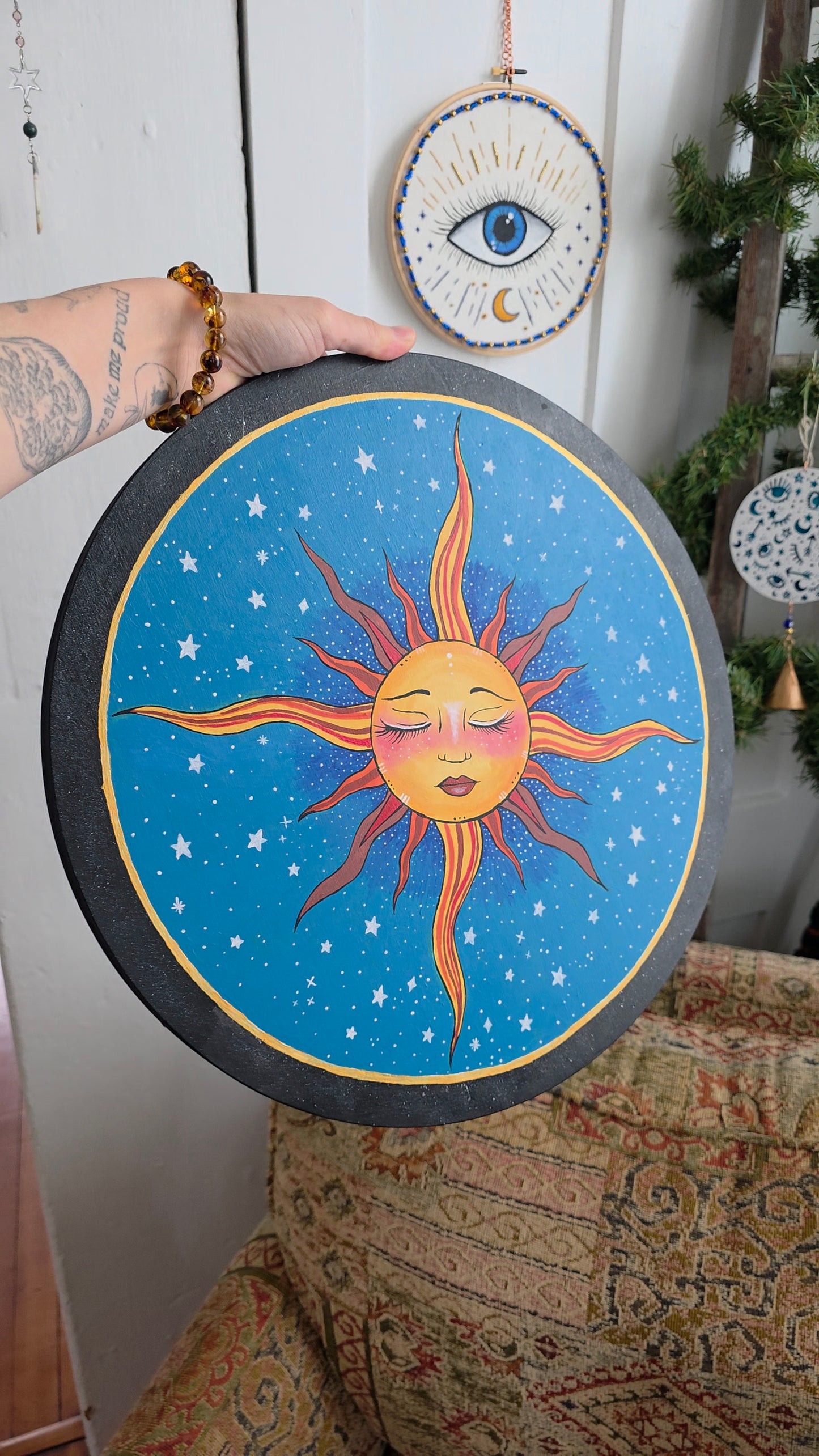 Celestial Sun Original Painting